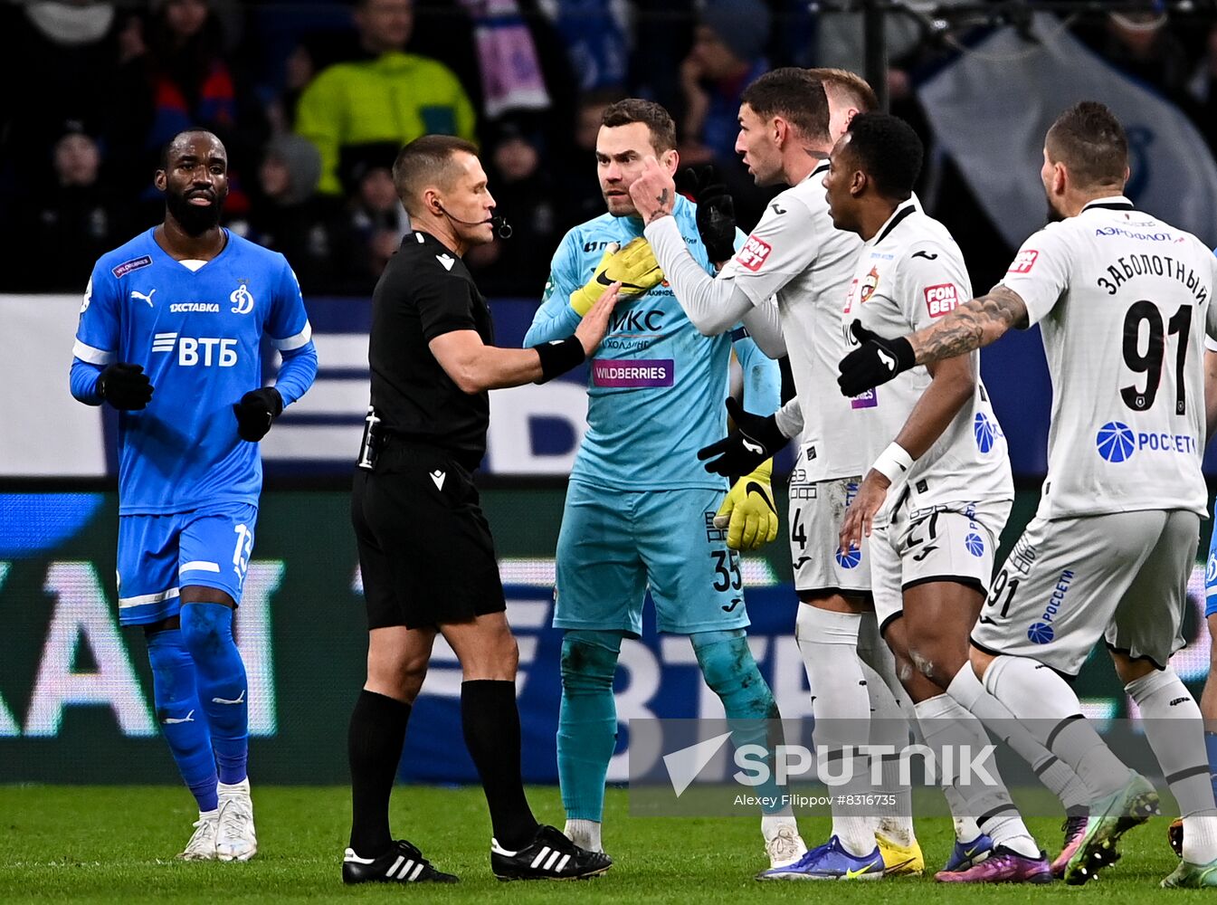 Russia Soccer Premier-League Dynamo - CSKA