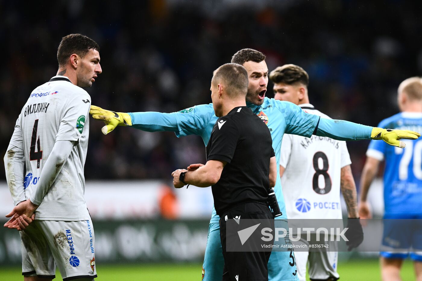 Russia Soccer Premier-League Dynamo - CSKA