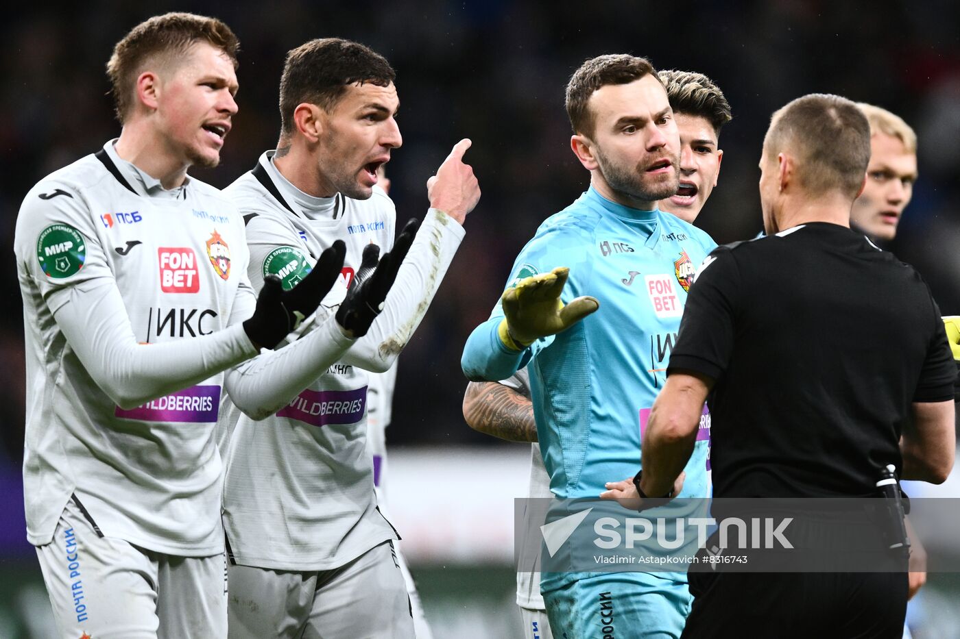 Russia Soccer Premier-League Dynamo - CSKA