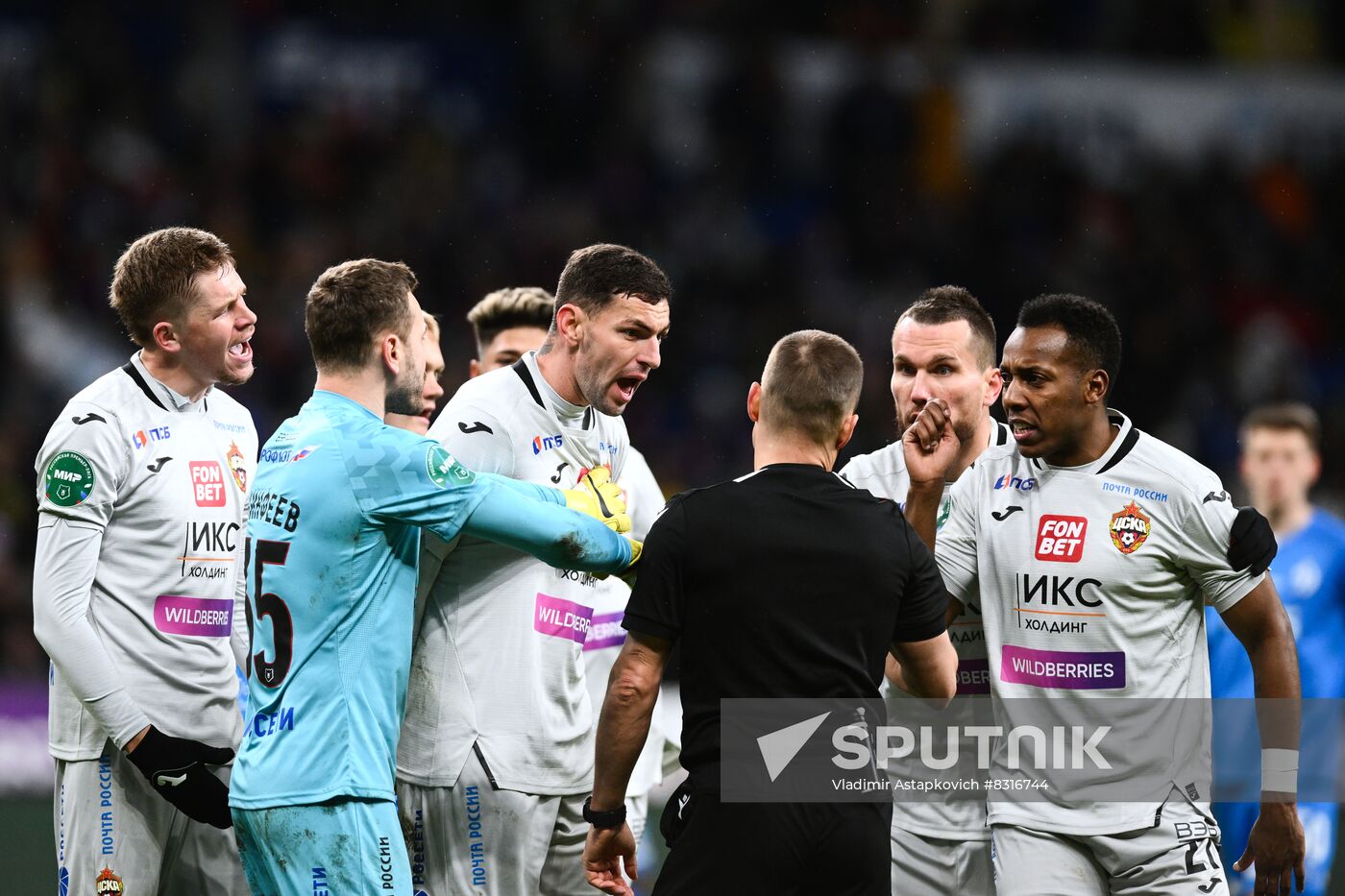 Russia Soccer Premier-League Dynamo - CSKA