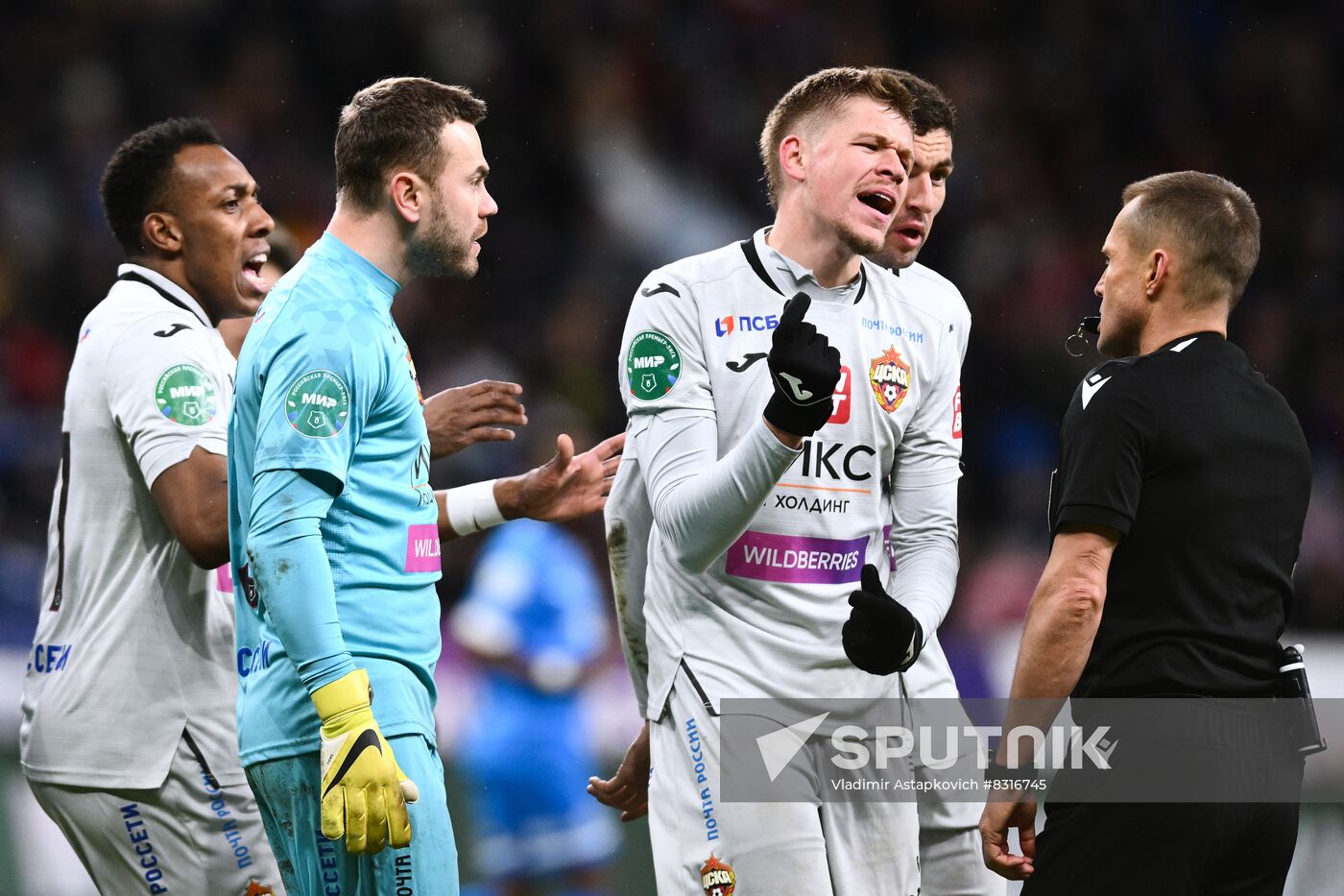 Russia Soccer Premier-League Dynamo - CSKA