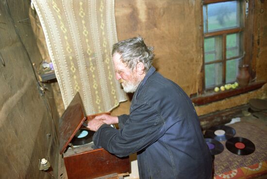Villager Vasily Filippov