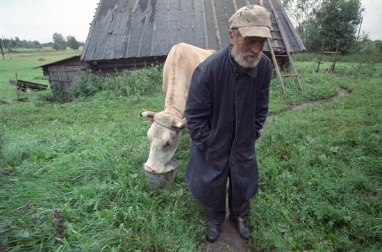 Villager Vasily Filippov