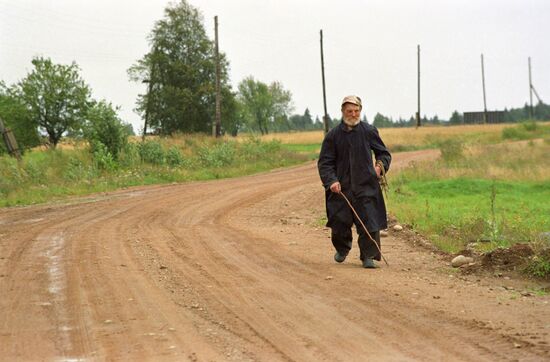 Villager Vasily Filippov