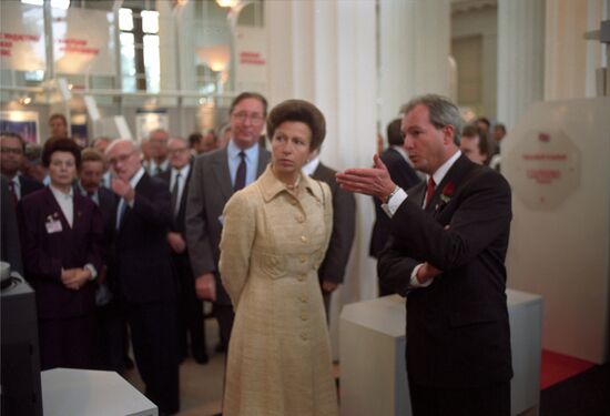 Princess Anne visits USSR