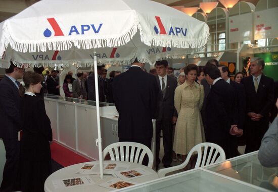 Princess Anne visits USSR