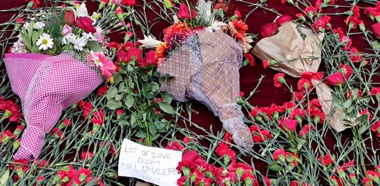 Turkey Terrorist Attack Flowers