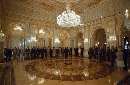 Princess Anne visits USSR