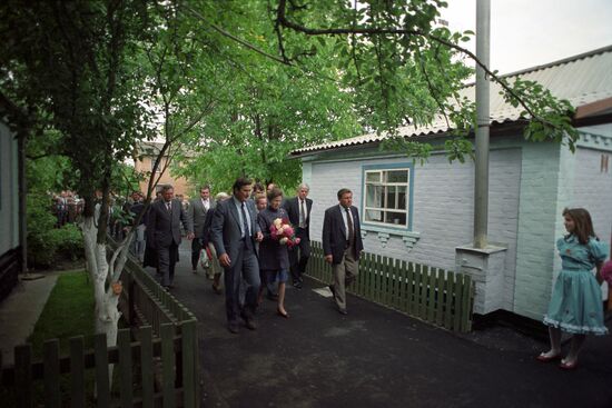 Princess Anne visits USSR