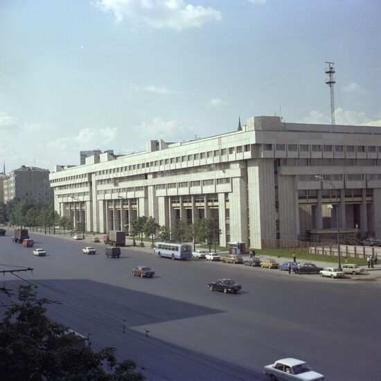 Main press center of 1980 Olympics