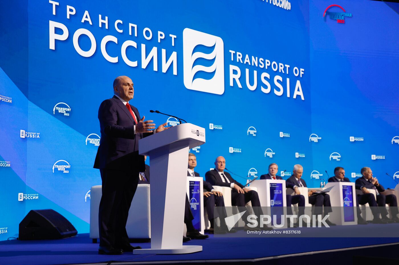 Russia Mishustin Transport Forum
