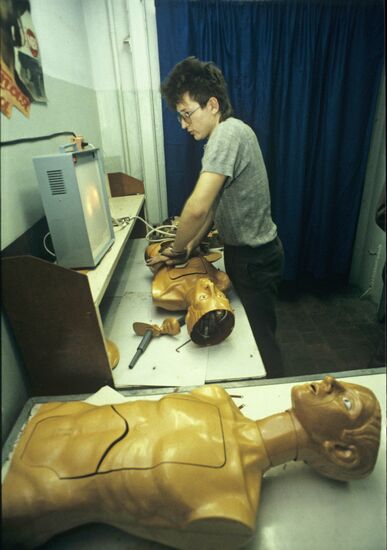 Vitim resuscitation and diagnostics simulator