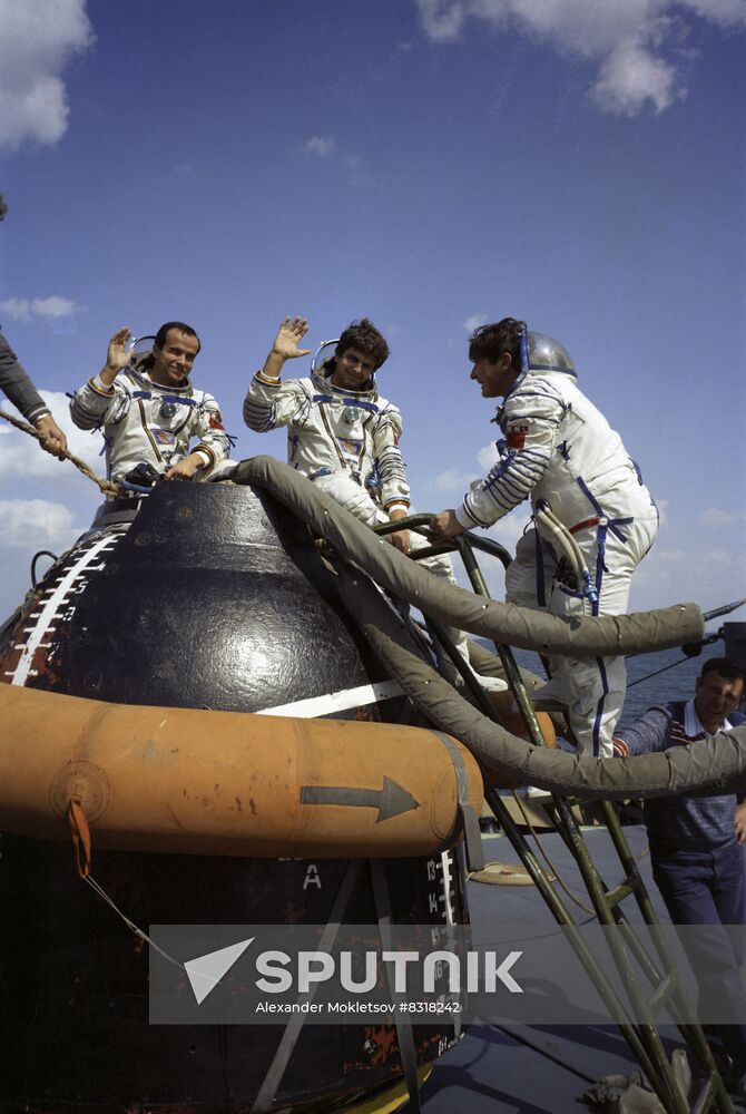 Backup crew of Soyuz T-6 spacecraft