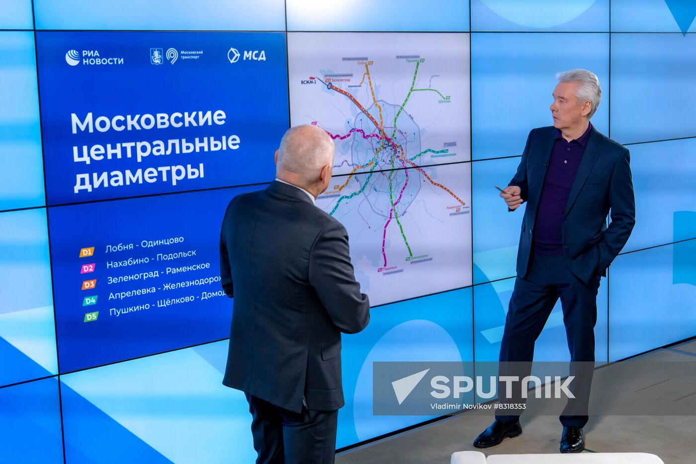 Russia Moscow Mayor Interview