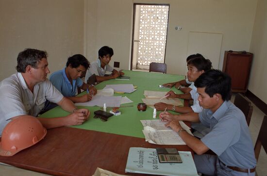 Soviet-Laotian cooperation