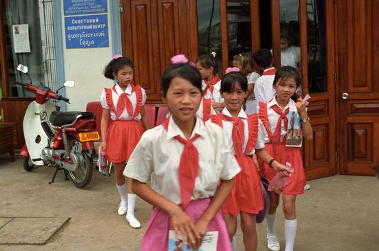 Soviet-Laotian cooperation
