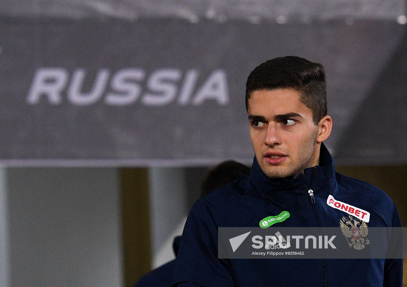 Tadjikistan Russia Soccer Team Training