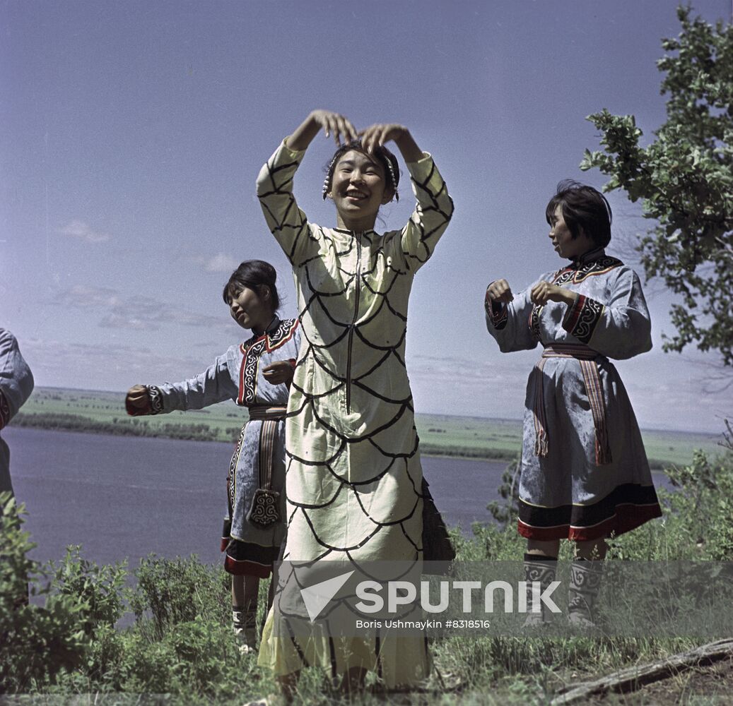 Naikhin village of Nanai ethnic group in Khabarovsk Territory