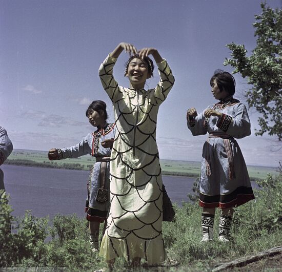 Naikhin village of Nanai ethnic group in Khabarovsk Territory