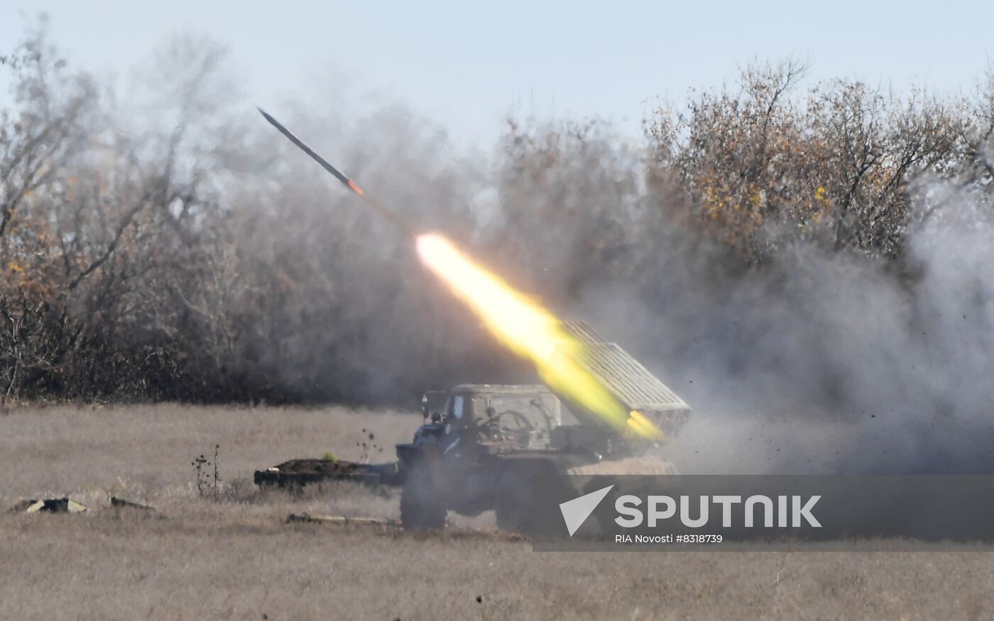 Russia Ukraine Military Operation Artillery Unit