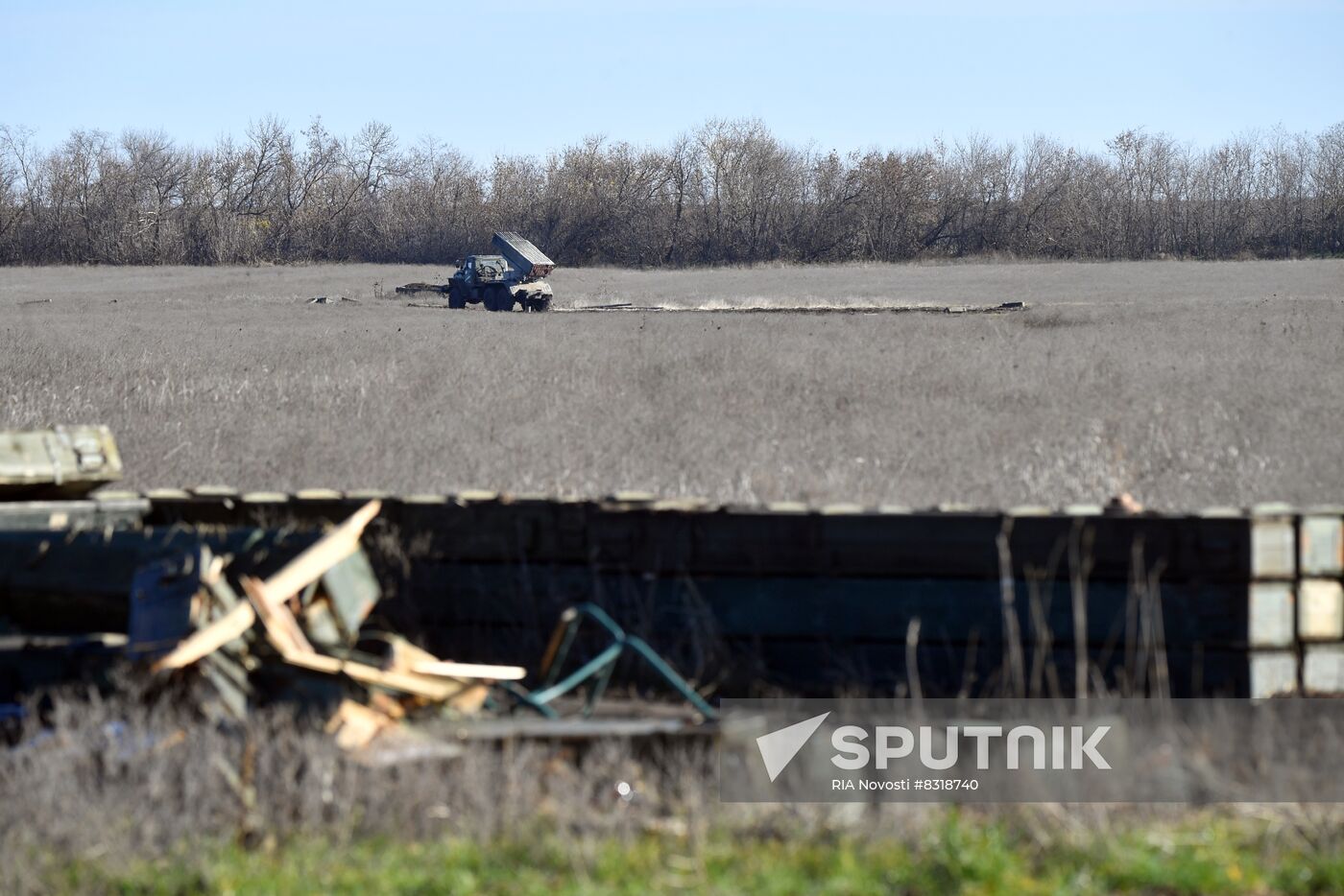 Russia Ukraine Military Operation Artillery Unit