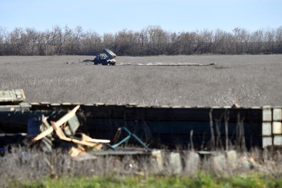 Russia Ukraine Military Operation Artillery Unit