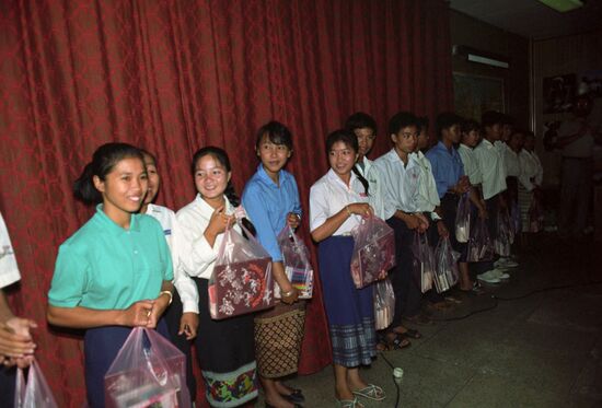 Soviet-Laotian cooperation