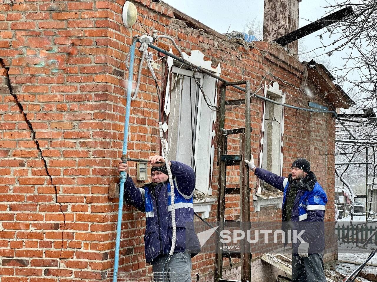 Russia Ukraine Military Operation Shelling