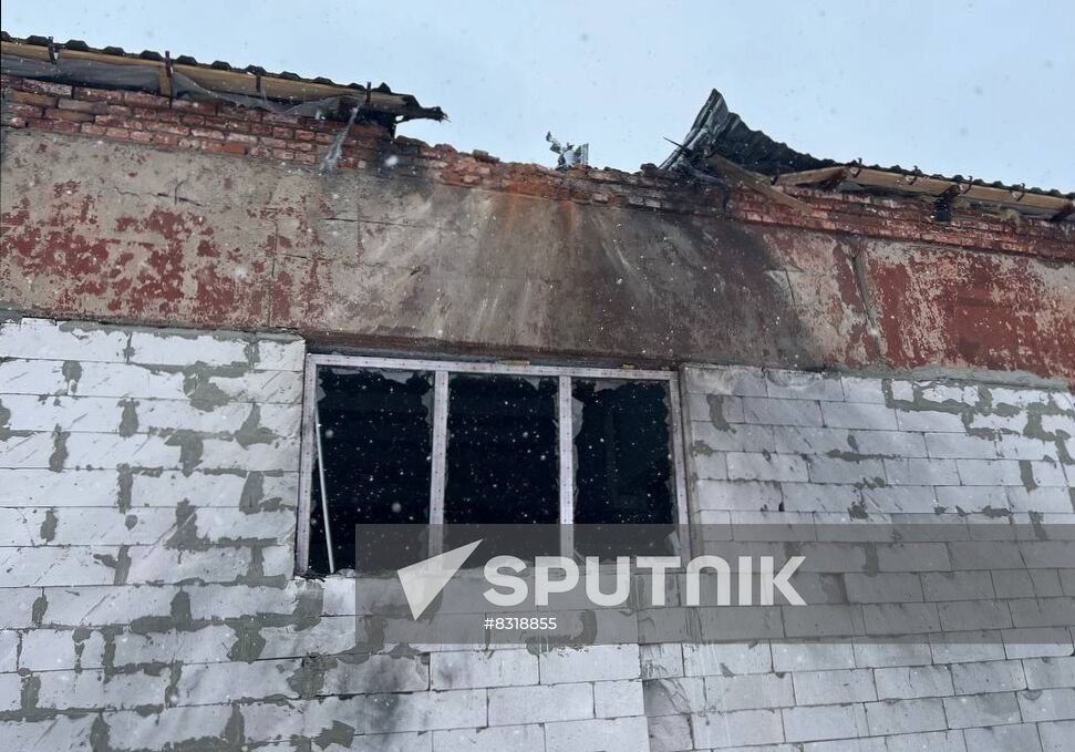 Russia Ukraine Military Operation Shelling