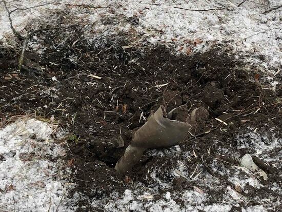 Russia Ukraine Military Operation Shelling