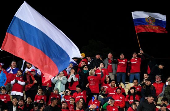 Tajikistan Soccer Friendly Tajikistan - Russia