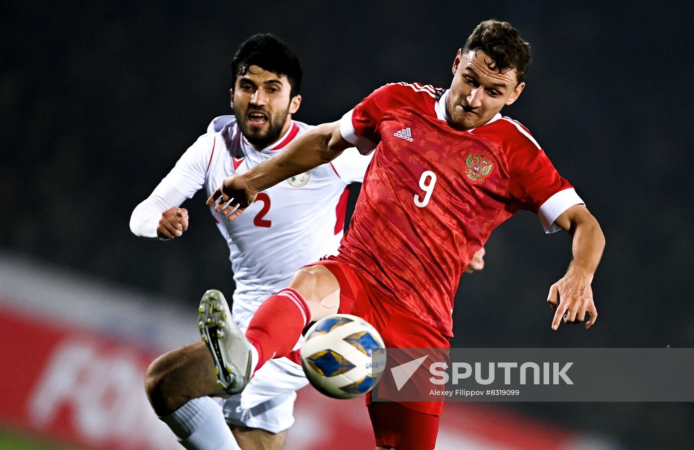 Tajikistan Soccer Friendly Tajikistan - Russia