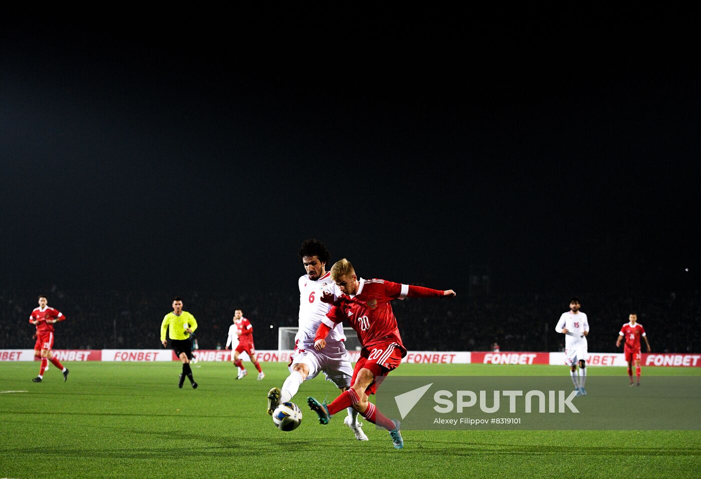 Tajikistan Soccer Friendly Tajikistan - Russia