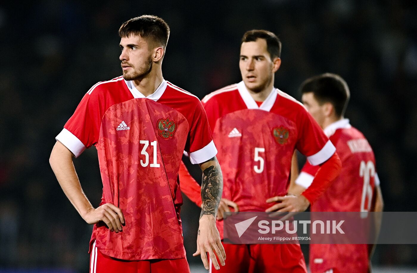 Tajikistan Soccer Friendly Tajikistan - Russia