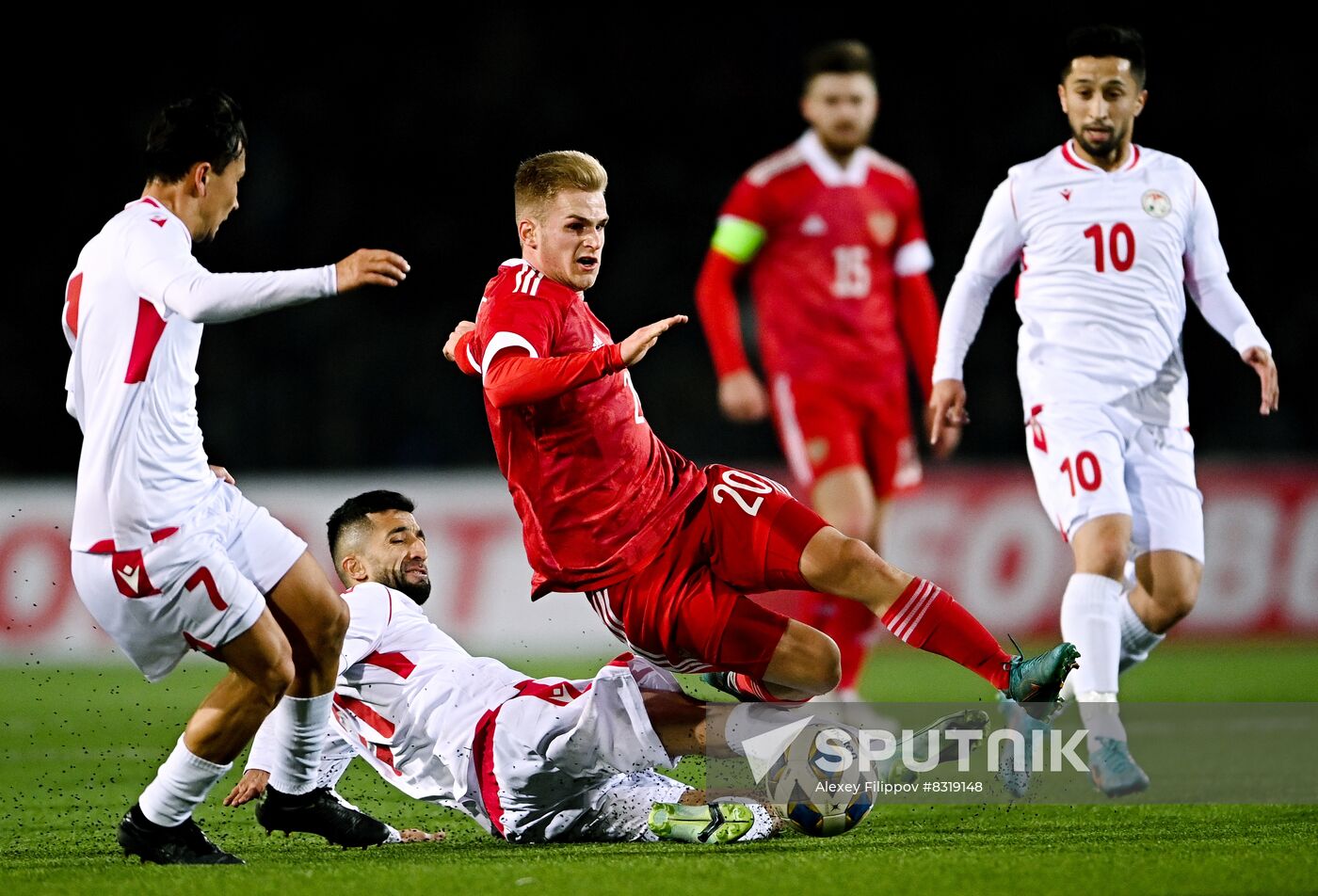 Tajikistan Soccer Friendly Tajikistan - Russia