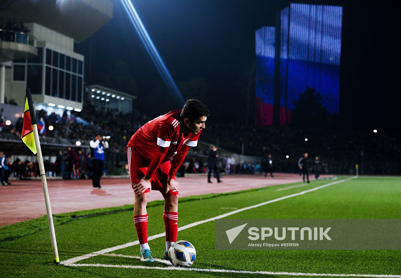 Tajikistan Soccer Friendly Tajikistan - Russia