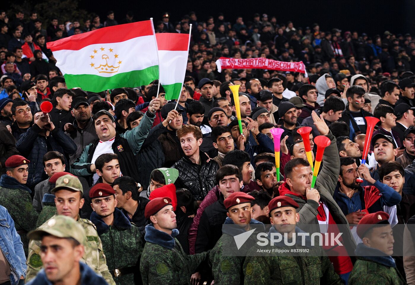 Tajikistan Soccer Friendly Tajikistan - Russia