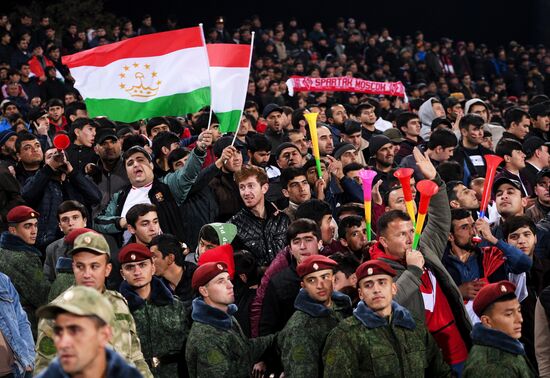 Tajikistan Soccer Friendly Tajikistan - Russia