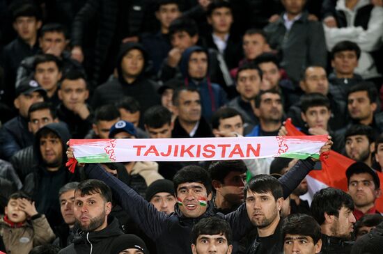 Tajikistan Soccer Friendly Tajikistan - Russia