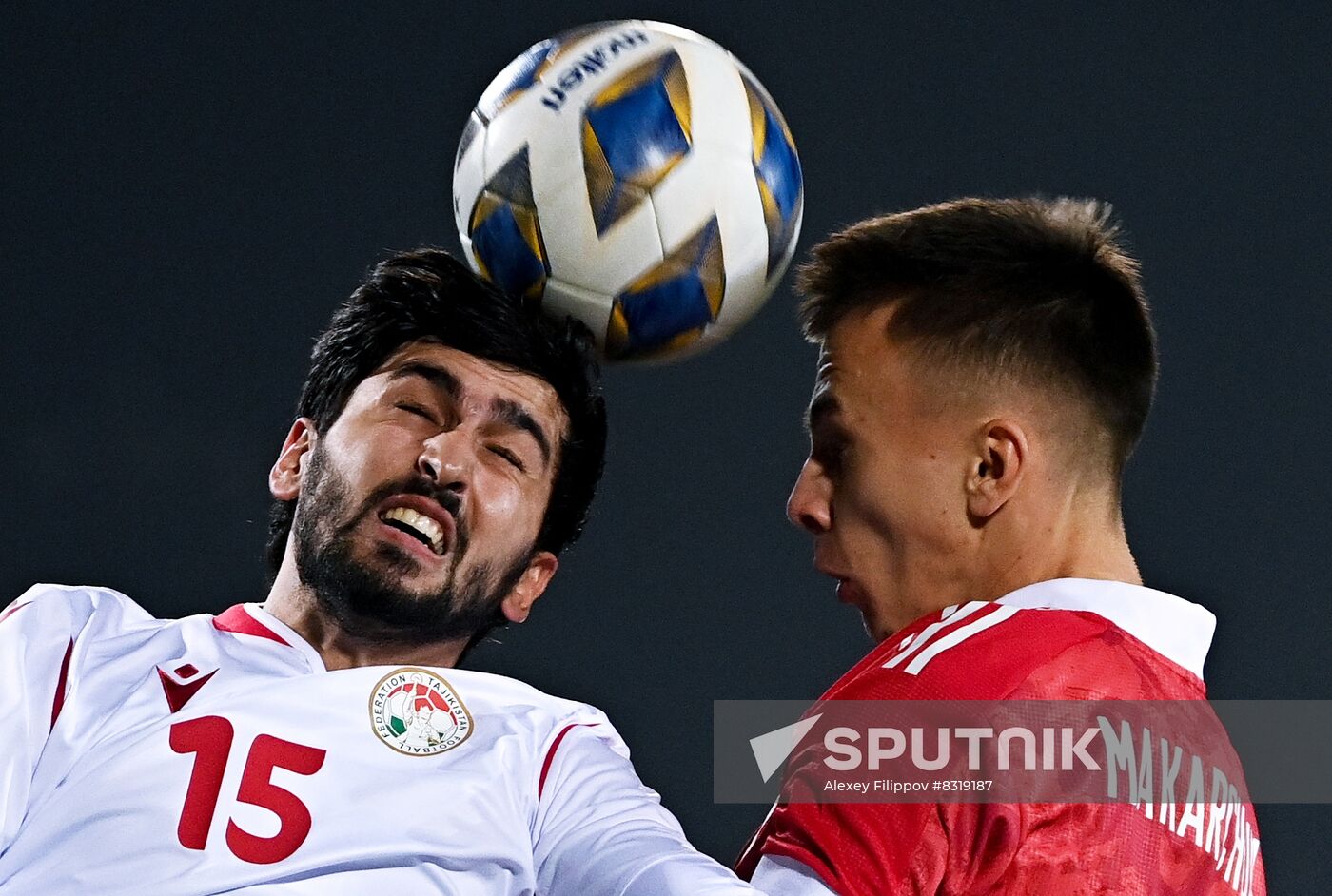 Tajikistan Soccer Friendly Tajikistan - Russia