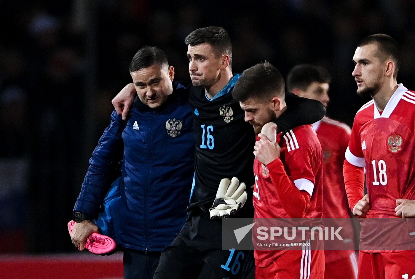 Tajikistan Soccer Friendly Tajikistan - Russia