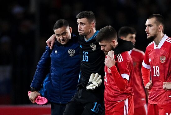 Tajikistan Soccer Friendly Tajikistan - Russia