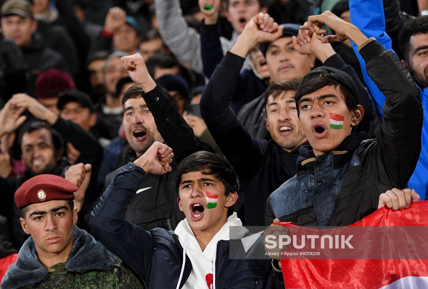 Tajikistan Soccer Friendly Tajikistan - Russia
