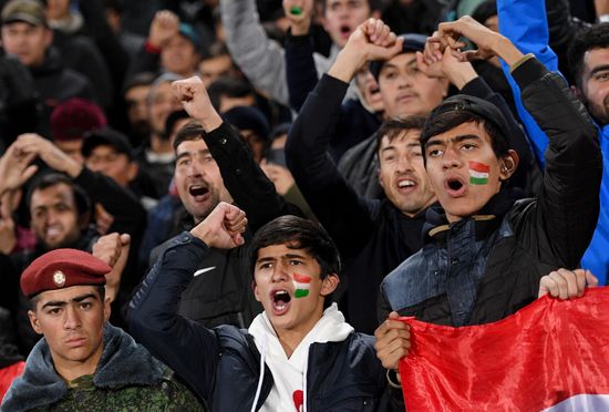 Tajikistan Soccer Friendly Tajikistan - Russia