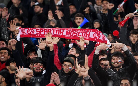 Tajikistan Soccer Friendly Tajikistan - Russia