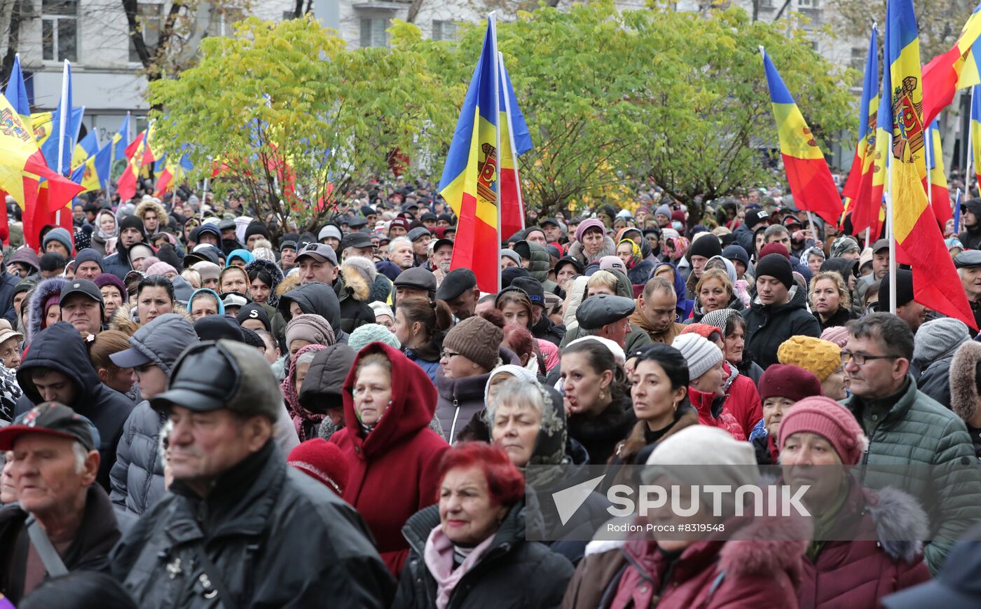 Moldova Protest