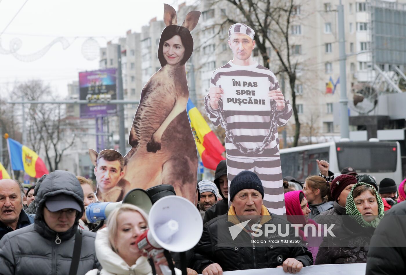 Moldova Protest