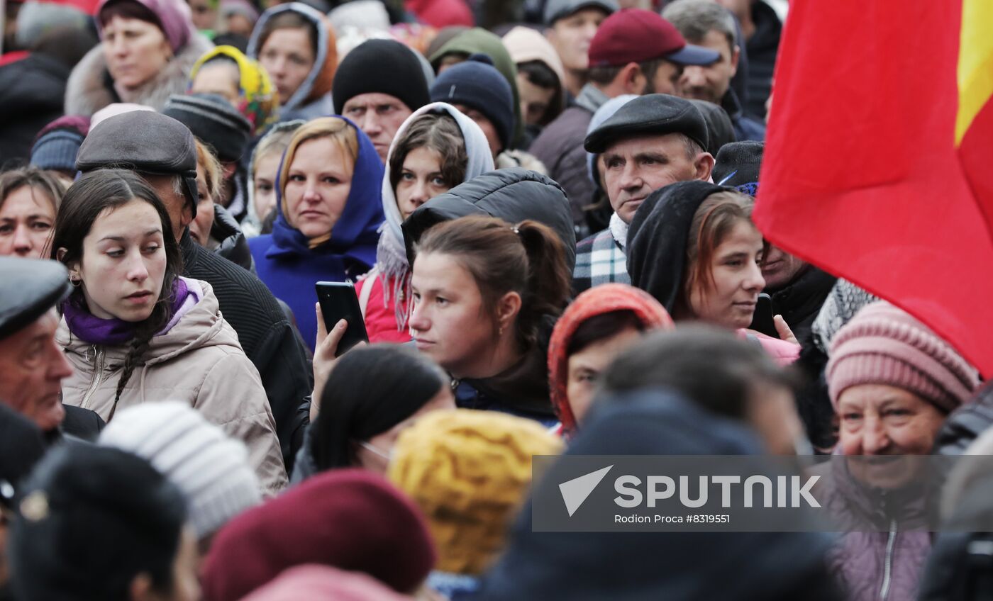 Moldova Protest