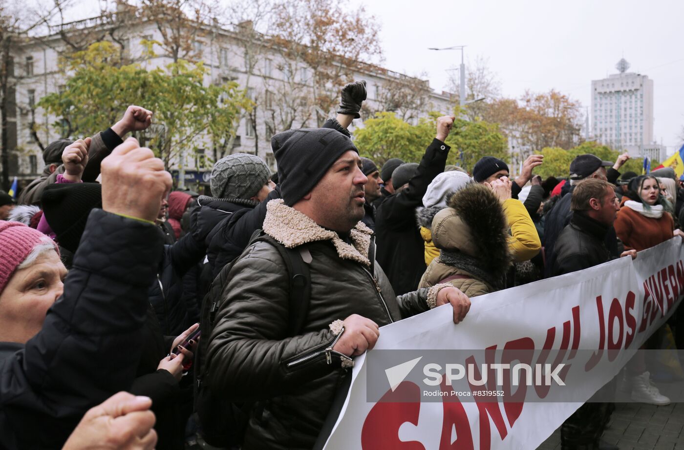 Moldova Protest