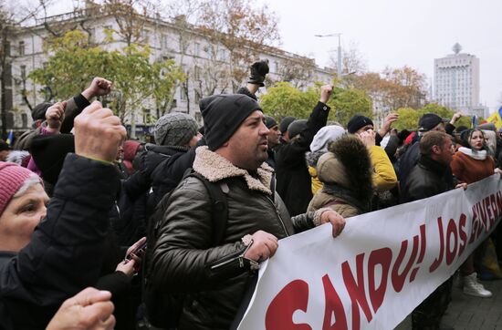 Moldova Protest